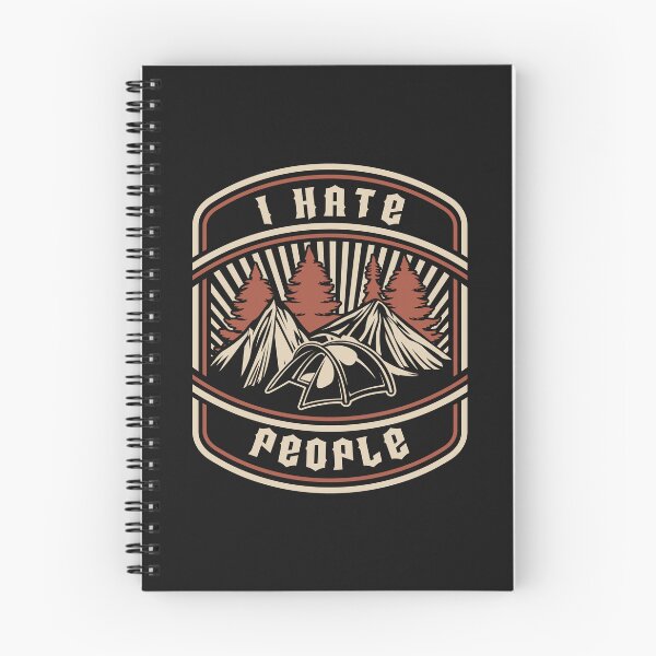 Item preview, I HATE PEOPLE MOUNTAIN CAMP designed and sold by Gresda.
