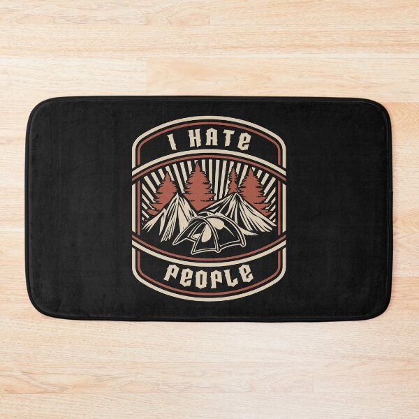 Item preview, I HATE PEOPLE MOUNTAIN CAMP designed and sold by Gresda.