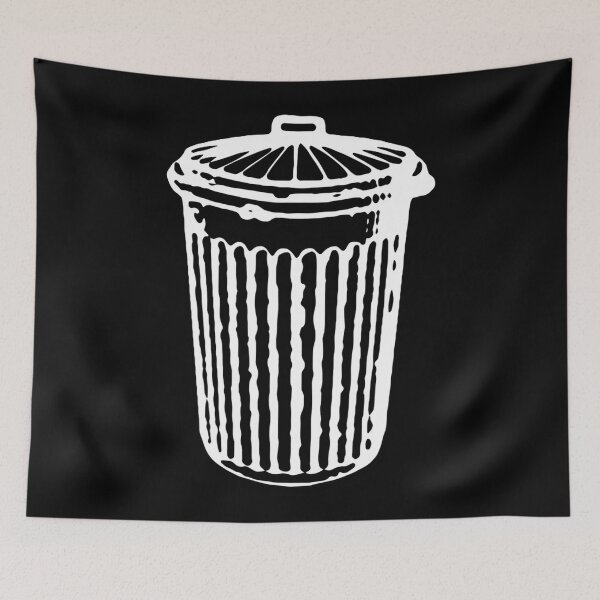 Item preview, fun trash can  garbage day designed and sold by MatthewAlstair.