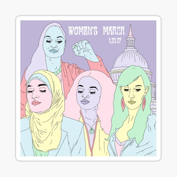 Women's March 2017 Sticker