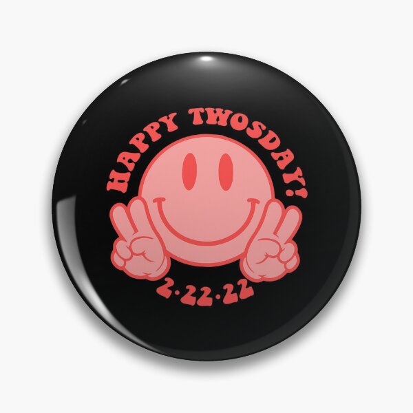 Item preview, happy twosday tuesday feb 22nd 2022 smile face  designed and sold by MatthewAlstair.
