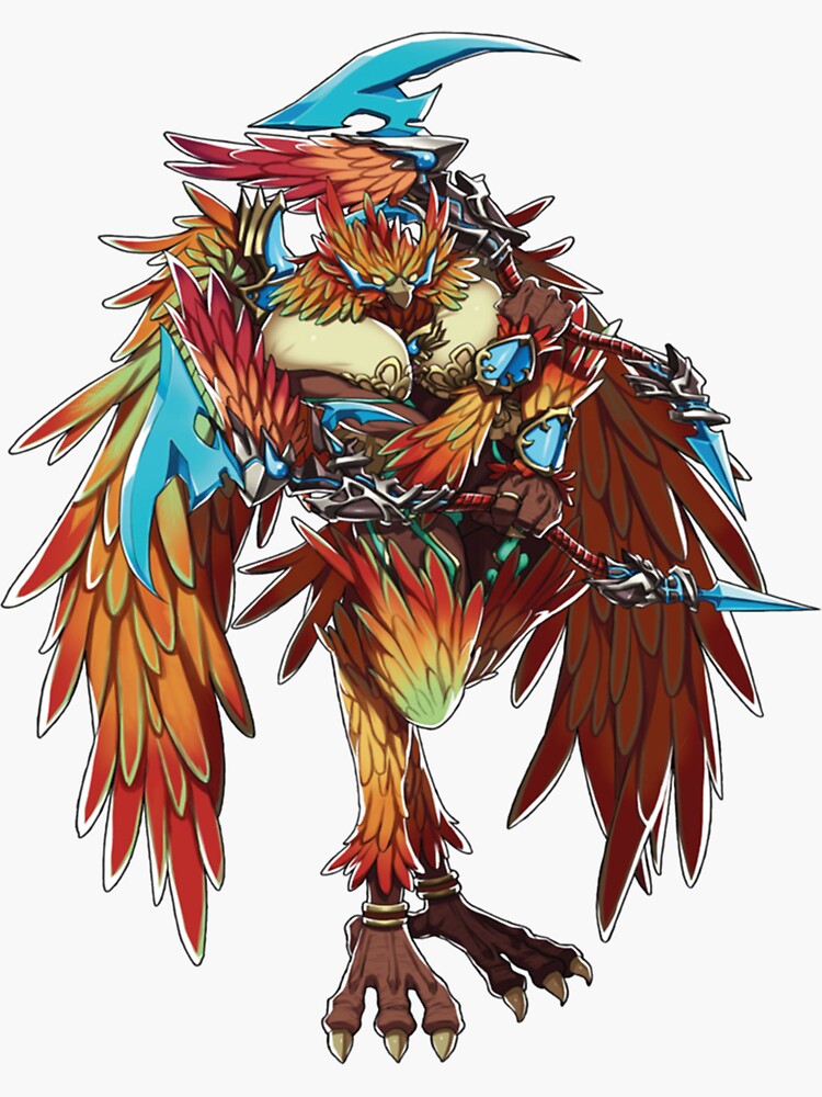 "Gaming gift ideas Roc Art Xenoblade Chronicles 2 Art " Sticker by