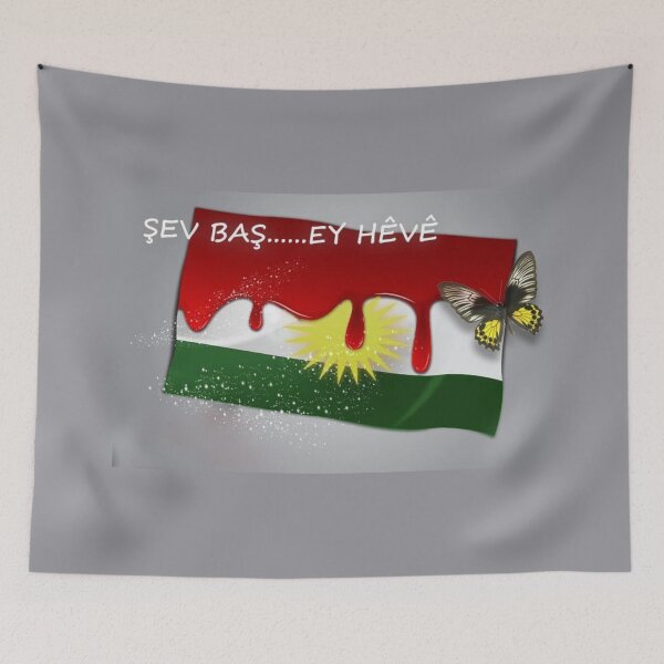 Item preview, KURDISTAN Flag,Good evening moon designed and sold by KurdishShops.