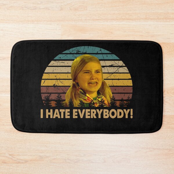Item preview, I hate everybody girl children poster designed and sold by nhatmanh3677.