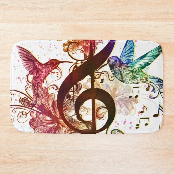 Item preview, Music and Humingbird vetor  designed and sold by MatildaWatson.