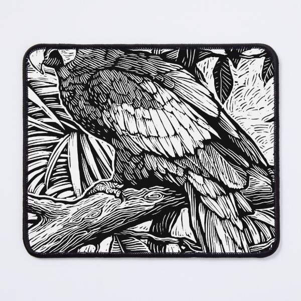 Item preview, Parrots Design BW designed and sold by MatildaWatson.