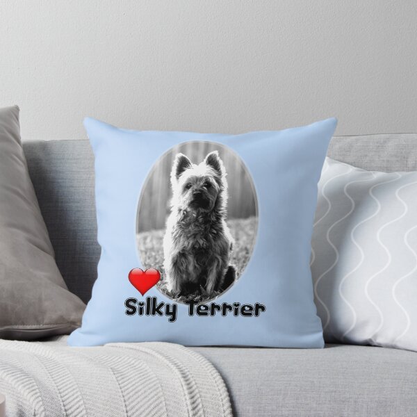 Item preview, Australian Silky Terrier - Love Heart designed and sold by S Quinn.
