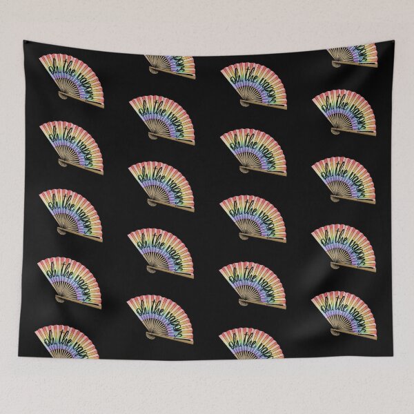 Item preview, oh the vapors! folding fan designed and sold by spottedhound.