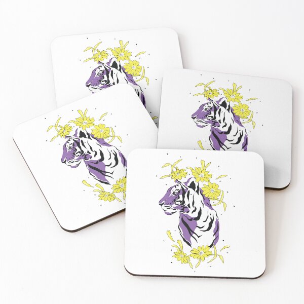 Item preview, Subtle Nonbinary Pride Colors Year of the Tiger Design designed and sold by MoniqueNelson.
