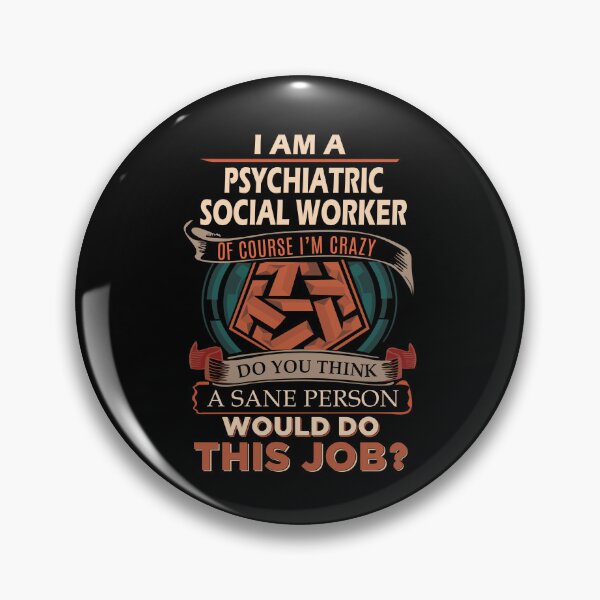 Item preview, Psychiatric Social Worker T Shirt - Sane Person Job Gift Item Tee designed and sold by jazminprin.