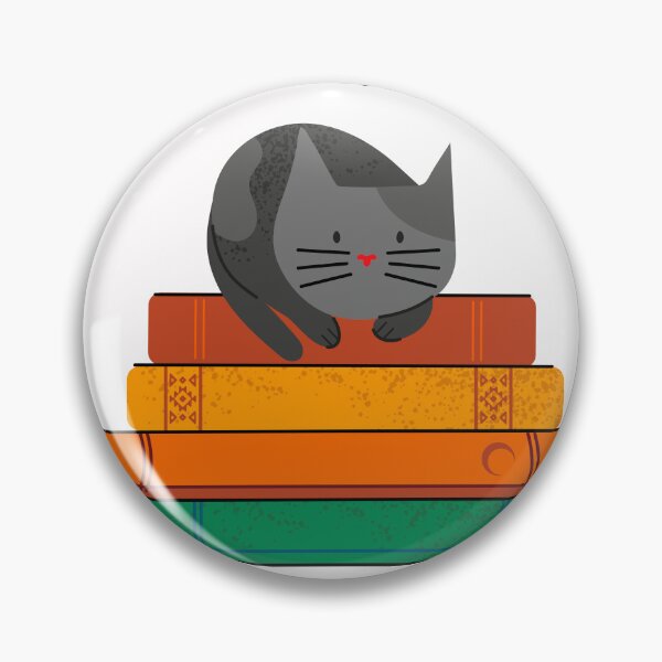 Item preview, Easily distracted by cats and books designed and sold by hardscuffle.