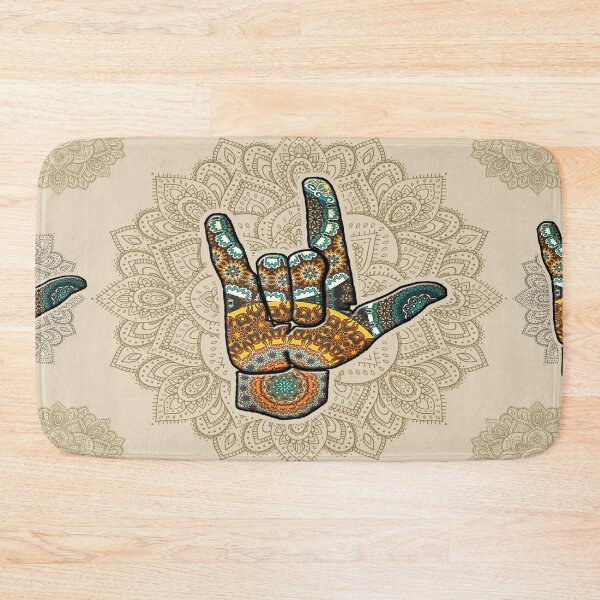 Item preview, Sign Language Vintage Mandala designed and sold by MatildaWatson.