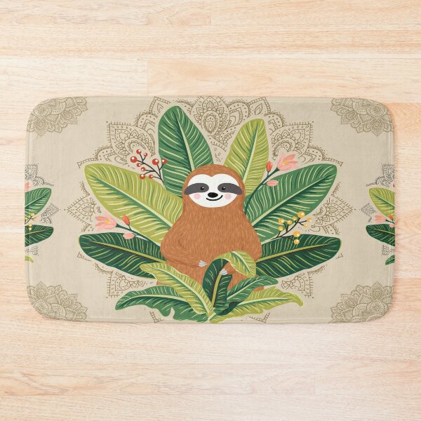 Item preview, Sloth Vintage Mandala designed and sold by MatildaWatson.