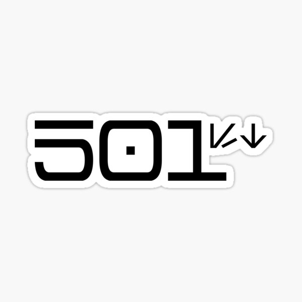 Vista previa del artículo con la obra «501.º Aurebesh - Negro», diseñado y vendido por ale-rose.