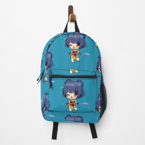 Item preview, Xiangling Genshin Impact Sticker Cute Chibi Game Characte designed and sold by Tomas Munoz.