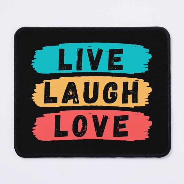 Item preview, Live Laugh Love - Short Motivational Phrases | Colorful Retro Love Typography designed and sold by Delandor.