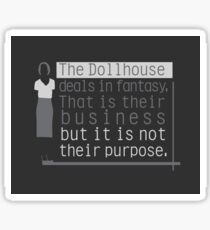 Dollhouse Sticker