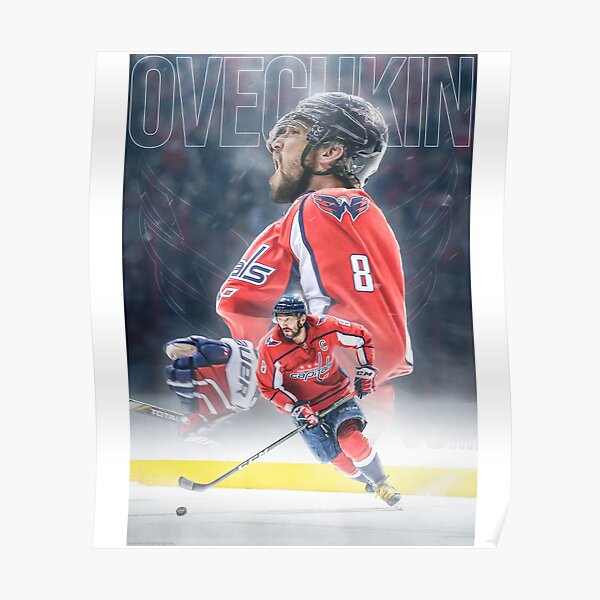 Download NHL Star, Alex Ovechkin, in Washington Capitals Uniform Wallpaper