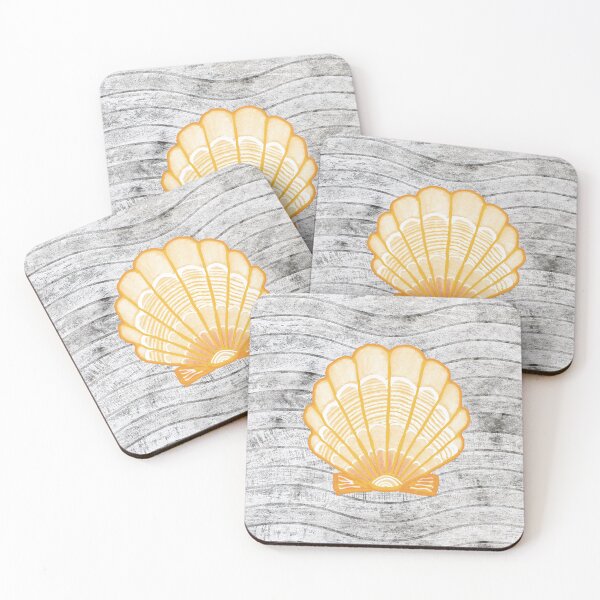Item preview, Seashell Yellow designed and sold by Christina Clare.