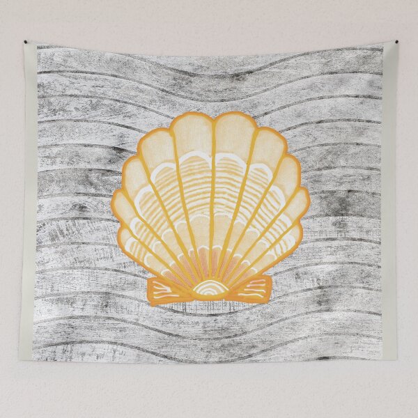 Item preview, Seashell Yellow designed and sold by Christina Clare.