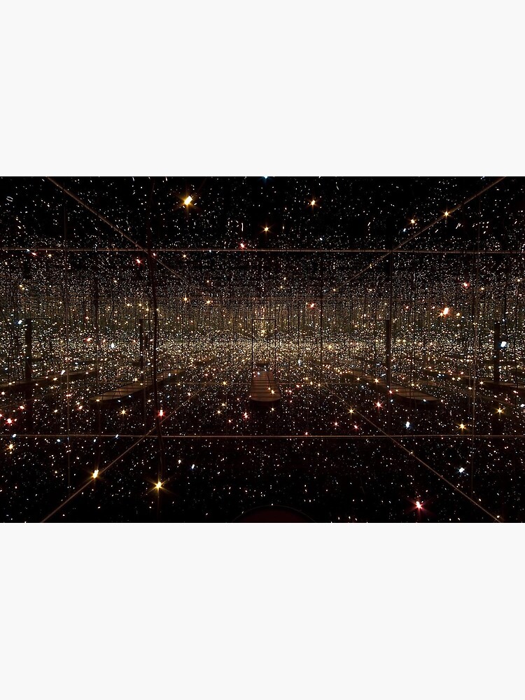 "Infinity Mirror Room Fireflies on Water painting" Poster by