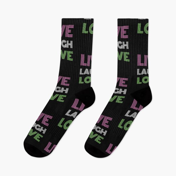 Item preview, Live Laugh Love - Short Motivational Quote | Colorful Retro Love Typography designed and sold by Delandor.