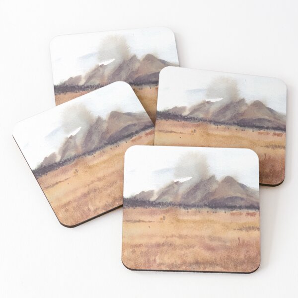 Item preview, Savannah Nature Landscape Watercolor designed and sold by Yorda Creative.