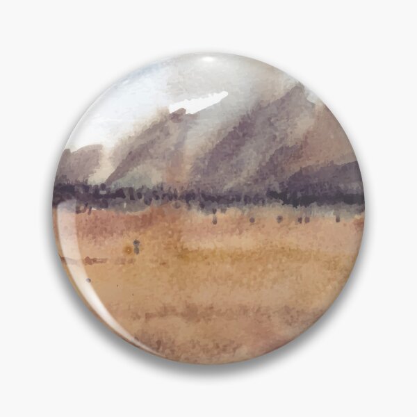 Item preview, Savannah Nature Landscape Watercolor designed and sold by Yorda Creative.