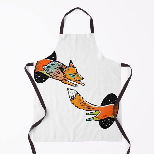 Item preview, Colorful fox in magic teleport designed and sold by PenguinHouse.