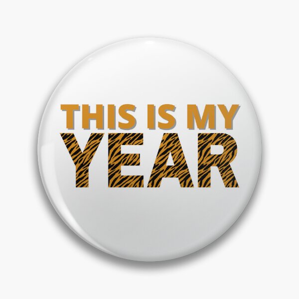 Item preview, This Is My Year 2022 Year of the Tiger Gold Letters Shirt designed and sold by podguy.