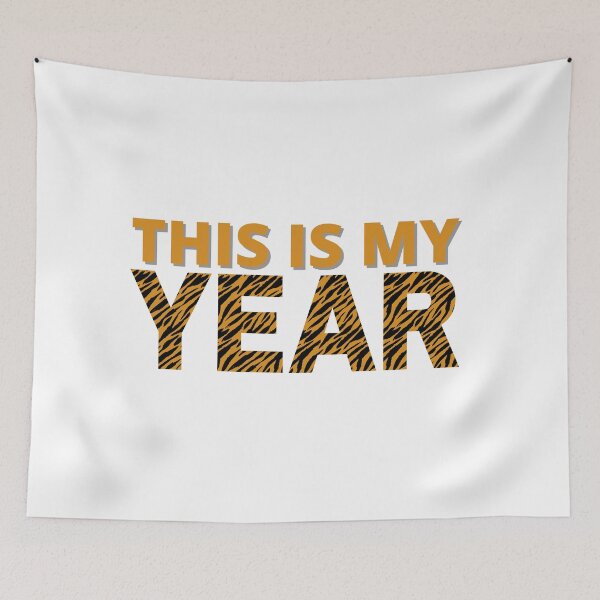 Item preview, This Is My Year 2022 Year of the Tiger Gold Letters Shirt designed and sold by podguy.