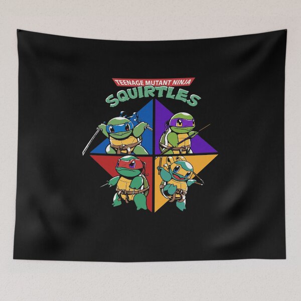 Item preview, Four turtle heroes so cute and smart poster designed and sold by DiegoSouza50.