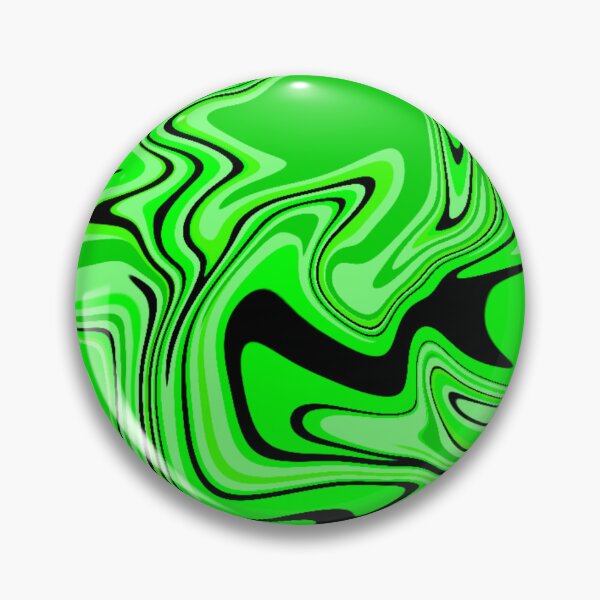 Item preview, Abstract Liquid Art Pattern Black and Green designed and sold by quinellie.