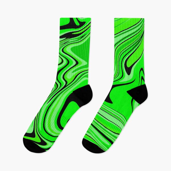 Item preview, Abstract Liquid Art Pattern Black and Green designed and sold by quinellie.