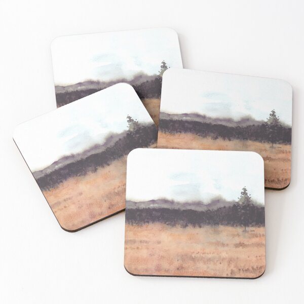 Item preview, Beautiful Savannah Nature Landscape Watercolor designed and sold by Yorda Creative.