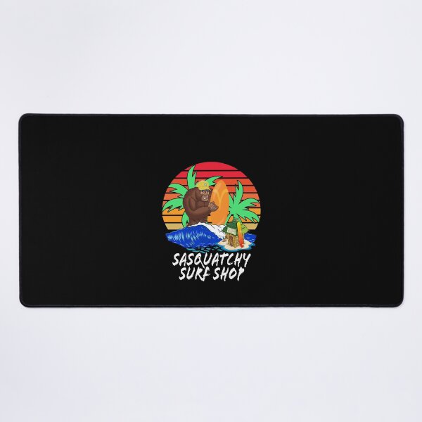 Item preview, Sasquatchy Tiki Hut Surf Shop Funny designed and sold by Aidallnnon.