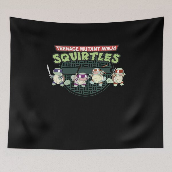 Item preview, Four turtle heroes character so happy poster designed and sold by DiegoSouza50.