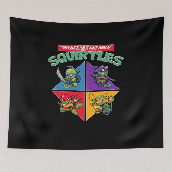 Item preview, Four turtle heroes character painting colorful designed and sold by DiegoSouza50.