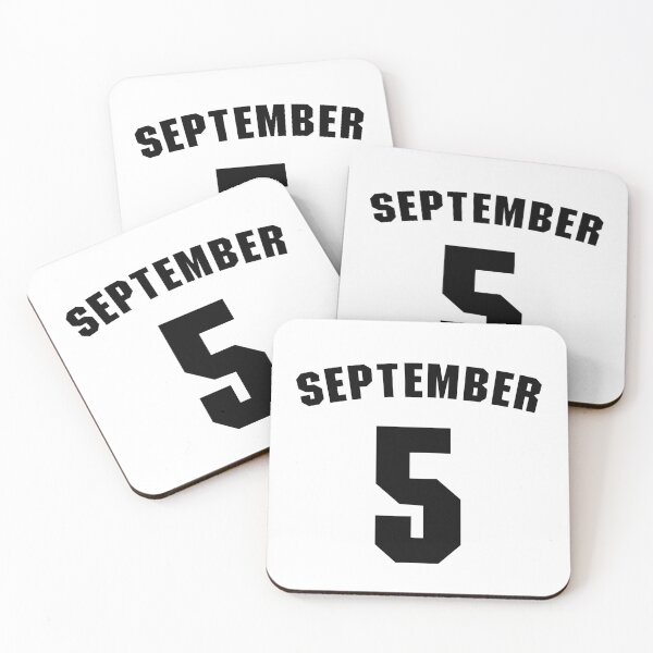 Item preview, Date of birth  5 September  birthday gift sport design designed and sold by Panya-Design.