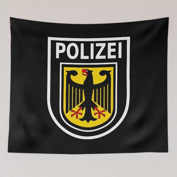 Artikelvorschau, BEST SELLER Polizei Deutsches Logo Merchandise Essential entworfen und verkauft von saundrac1396.