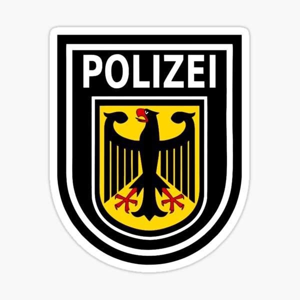 Polizei Sticker, 8 Aufkleber, Mitgebsel & Partyfun, in der Schweiz