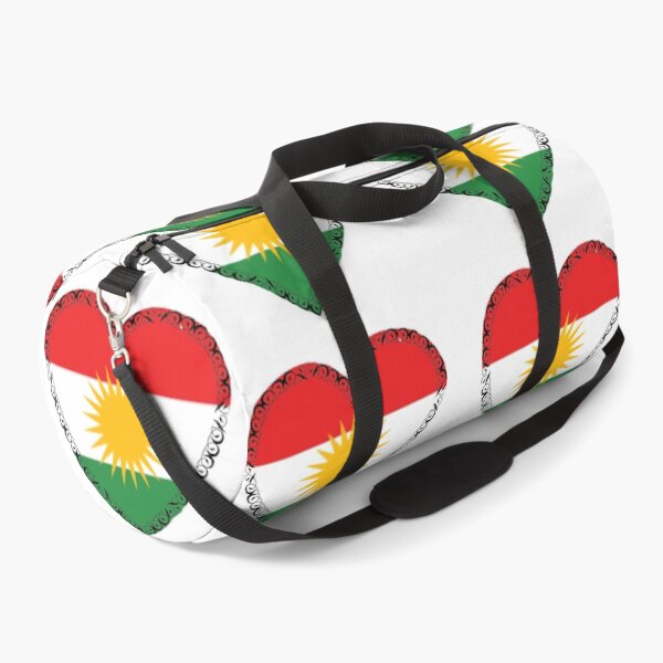 Item preview, KURDISTAN Flag in the shape of a heart designed and sold by KurdishShops.