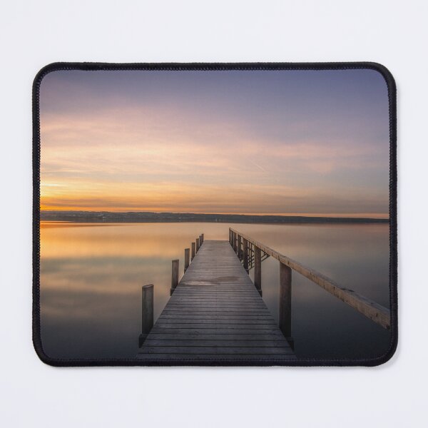 Item preview, Sunset at Lake Ammer designed and sold by bluelandphoto.