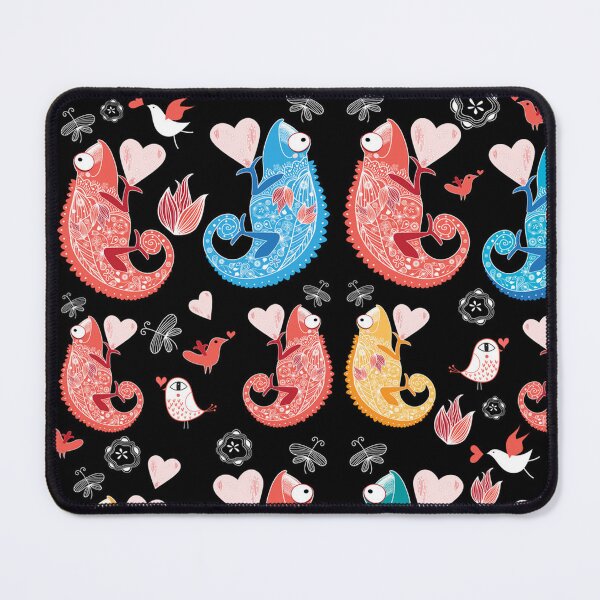 Item preview, Chameleons love pattern designed and sold by Wilkinson39.