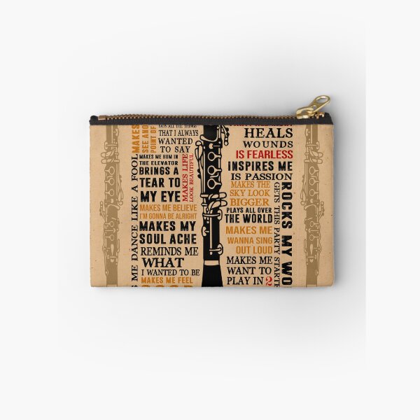 Item preview, Clarinet Music Typography  designed and sold by Wilkinson39.