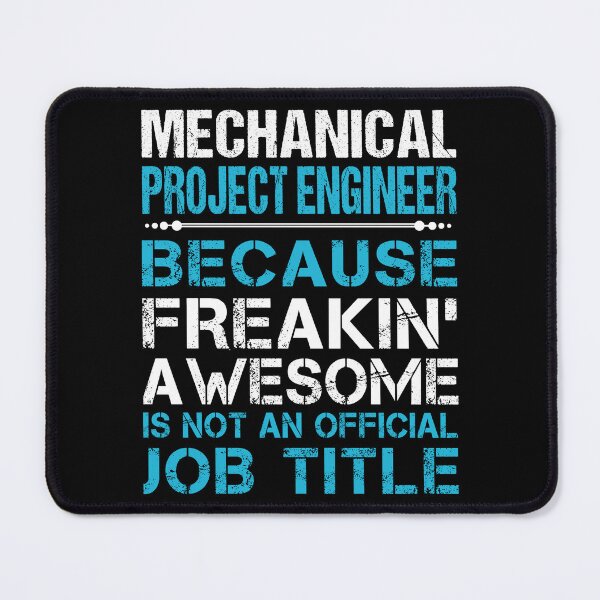 Item preview, Mechanical Project Engineer T Shirt - Freaking Awesome Job Gift Item Tee designed and sold by oetate4774.