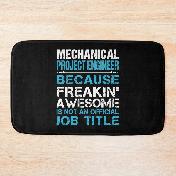 Item preview, Mechanical Project Engineer T Shirt - Freaking Awesome Job Gift Item Tee designed and sold by oetate4774.
