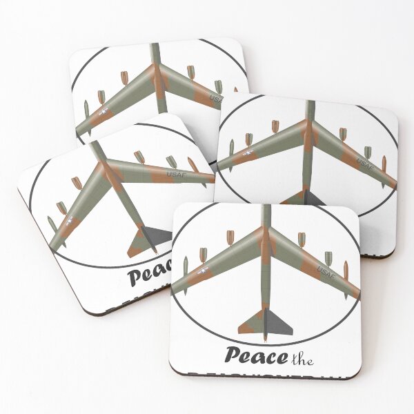 Item preview, B-52 Peace the Old Fashioned Way designed and sold by delphicfineart.