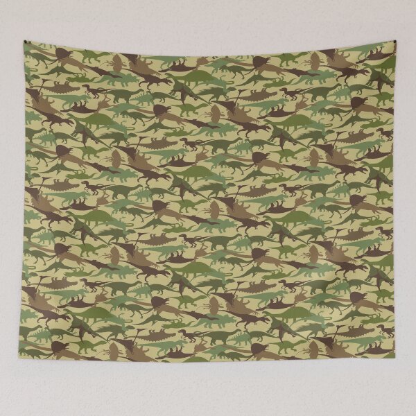 Item preview, Dinosaur camouflage pattern designed and sold by Wilkinson39.