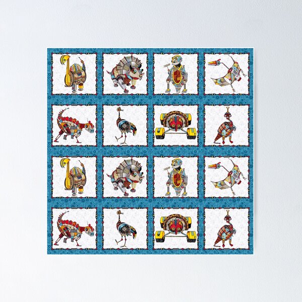 Item preview, Dinosaur Steampunk Panel designed and sold by Wilkinson39.